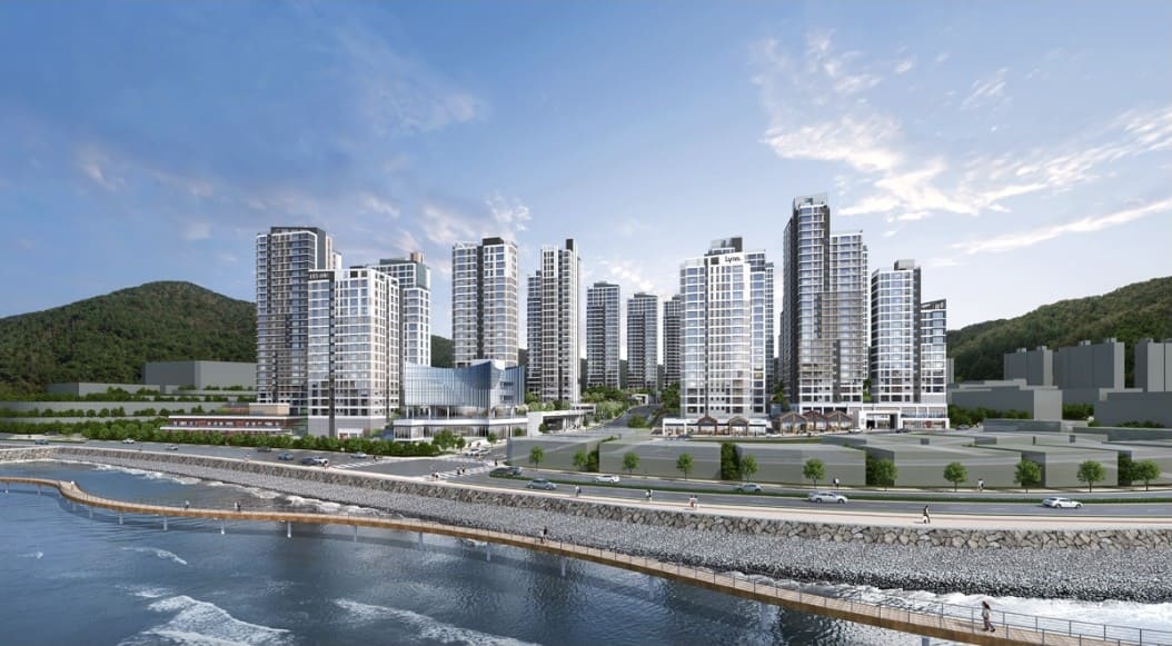 여수 소제지구 중흥S-클래스 101 타입 평면도 모델하우스 상세 보기